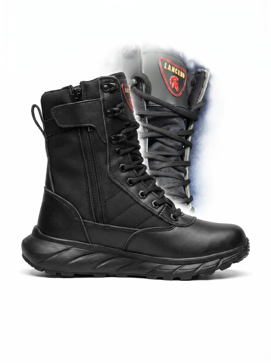 BOTAS TÁCTICAS FACER – CUERO GRASO | PUNTERA DE SEGURIDAD